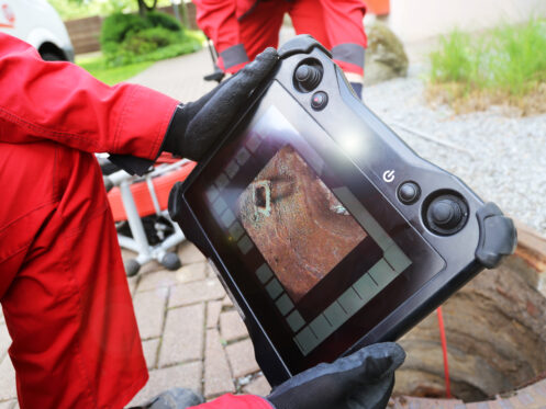 Sewer camera inspection in Albany, OR